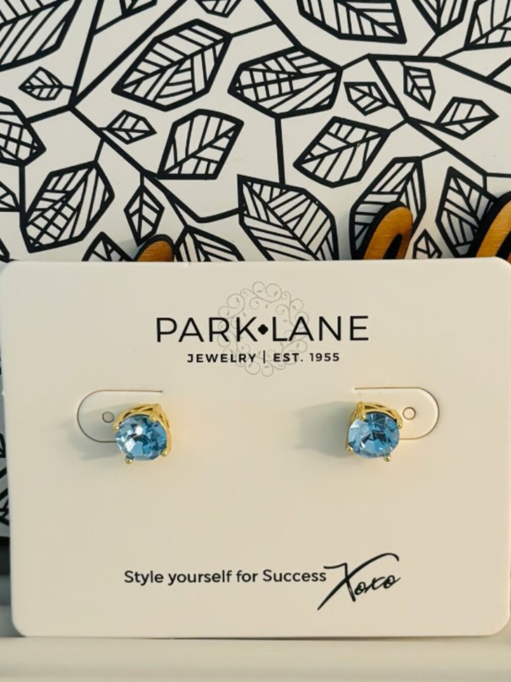 Park Lane Blue Impression Earrings